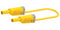 MULTICOMP PRO MP771103 Banana Test Lead, 4mm Banana Plug, Stackable, 4mm Stackable Banana Plug, 2.32 ", 59 mm, Yellow