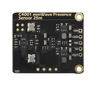 DFROBOT SEN0609 Human Presence Detection Sensor Board, C4001, 5-Pin Header, DFRduino UNO v3.0 Development Boards