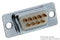 CINCH CONNECTIVITY SOLUTIONS DEH-9S D SUB CONNECTOR, RCPT, 9POS, SOLDER