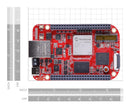 BEAGLEBOARD 102110898 SBC, BeagleV Fire, MPFS025T-FCVG484E, 64bit, 2GB RAM, 16GB eMMC, 108 I/O pins, USB Type-C GTIN UPC EAN: 640265310997