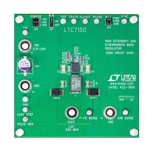 ANALOG DEVICES DC2411A Demonstration Board, LTC7150SEY