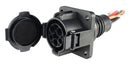 MULTICOMP PRO MP013704 EV Charging Connector, Plug, 5 Contact, 16A, 240VAC, 1 Phase, Crimp, IEC 62196 Type 1 (SAE J1772)