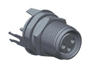 AMPHENOL LTW M8S-04PFFP-SF8001 Sensor Connector, M Series, M8, Female, 4 Positions, PCB Socket, Straight Panel Mount