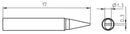 Weller RTP 013 S RTP S Soldering TIP Chisel 1.3MM