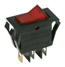 C&K COMPONENTS CL102J72S205QA ROCKER SW, SPST, 16A, 125VAC, PANEL