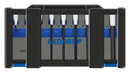 GEDORE 3014444 Screwdriver Set, 1/2" Drive, 4mm, 5mm, 6mm, 7mm, 8mm, 9mm, 10mm, 12mm, 14mm Screwdrivers, 9 Piece