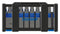 GEDORE 3014444 Screwdriver Set, 1/2" Drive, 4mm, 5mm, 6mm, 7mm, 8mm, 9mm, 10mm, 12mm, 14mm Screwdrivers, 9 Piece