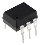 BROADCOM 4N45-000E Optocoupler, 1 Channel, DIP, 6 Pins, 20 mA, 3.75 kV, 200 %