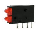 DIALIGHT 571-0111F Circuit Board Indicator, Red, Through Hole, 20 mA, 12.6 mcd