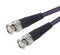 L-COM CC58C-100 RF / Coaxial Cable Assembly, BNC Plug to BNC Plug, RG58C/U, 50 ohm, 100 ft, 30.48 m, Black