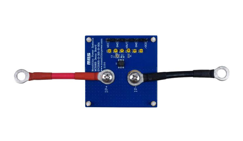MONOLITHIC POWER SYSTEMS (MPS) EVCS1805-S-350-B-00A Evaluation Board, MCS1805GS-ABB-CDDD, Linear Hall-Effect Current Sensor, 3.3V, &plusmn; 50A