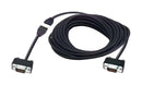 L-COM CTLB3VGAMM-15T Computer Cable, D Subminiature H/D Plug, 15 Way, D Subminiature H/D Plug, 15 Way, 15 ft, 4.57 m