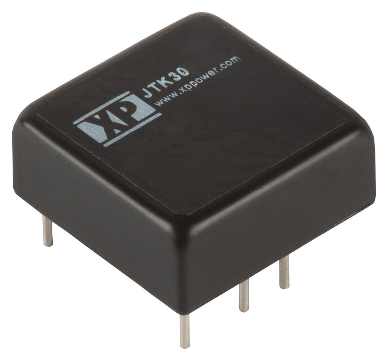 XP POWER JTK3024S15 Isolated Through Hole DC/DC Converter, ITE, DIP, 4:1, 30 W, 1 Output, 15 V
