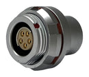 MULTICOMP PRO MCP-M1RS105P-IP68 Circular Connector, MP IP68 Metal Push Pull Series, Panel Mount Receptacle, 5 Contacts