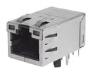 BEL P01-0005-02 Modular Connector, Y/GY LED, RJ45 Jack, 1 x 1 (Port), 8P8C, Through Hole Mount