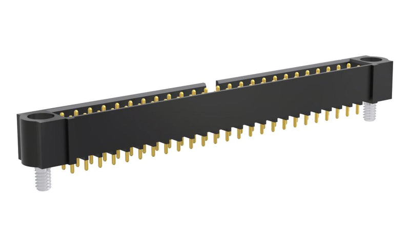 HARWIN M80-5095042 Pin Header, Wire-to-Board, 2 mm, 2 Rows, 50 Contacts, Through Hole Straight