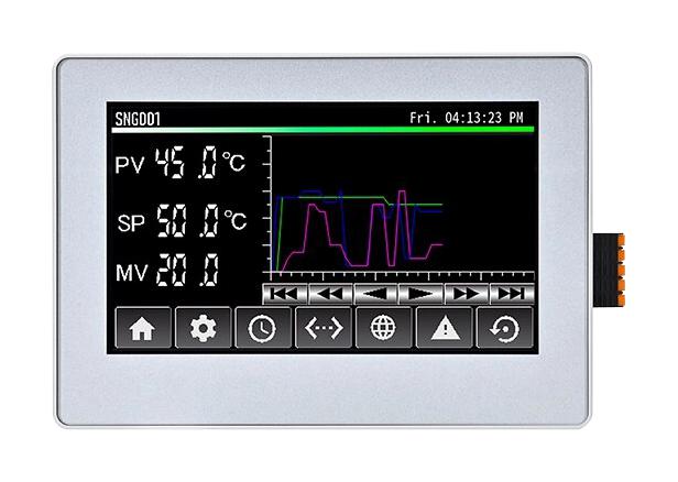 IDEC FT1J-4F12RAG-S PLC AND HMI, 4.3", 20.4 TO 28.2VDC