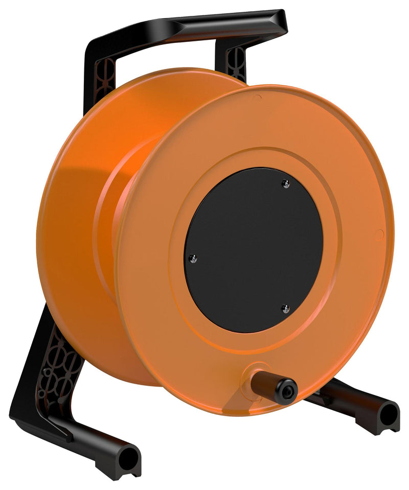Multicomp PRO MP-IT266 MP-IT266 Hand Wound Cable Storage Reel SP266 Empty Thermoplastic 280mm O.D. 134mm I.D. 367mm H 208mm D