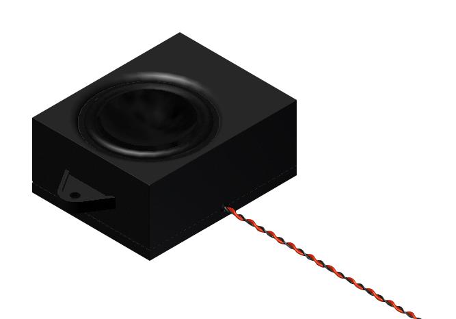 PUI AUDIO ASE04508MR-LW150-R Speaker, 420Hz to 12kHz, 8 ohm, 82dBA, 5W, Round, Panel Mount
