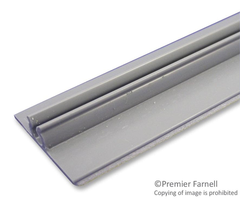 ESSENTRA COMPONENTS PCG-4A4-48 Enclosure Accessory, Rack Card Guide, 1.6mm Thick PC Boards, 19.1 mm, 11 "