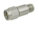 FAIRVIEW MICROWAVE SA18E-03 3 DB FIXED ATTENUATOR SMA MALE PLUG TO SMA FEMALE JACK UP TO 18 GHZ RATED TO 2 WATTS, PASSIVATED STAINLESS STEEL BODY, 1.35 VSWR