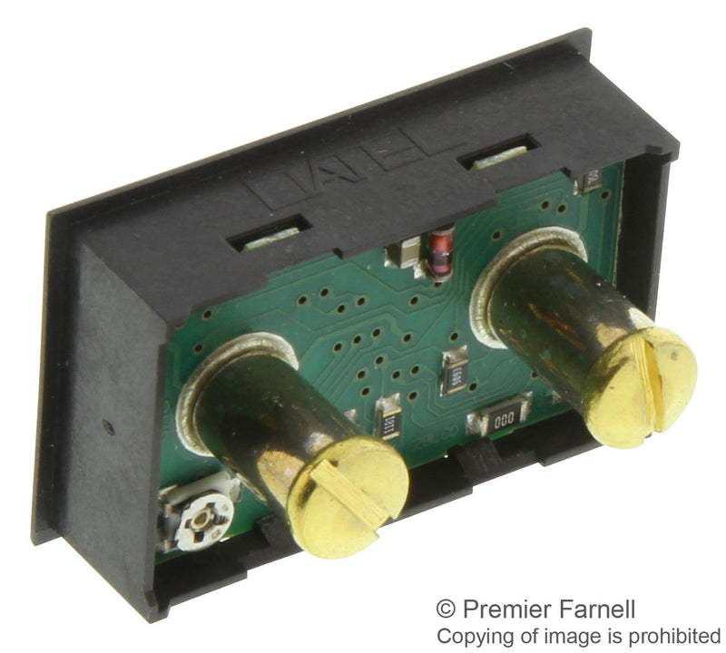 MURATA POWER SOLUTIONS DMS-20LCD-1-DCM-C Voltmeter, DMS-20LCD Series, DC Voltage, 8V to 50V, 3 Digits, 8 Vdc to 50 Vdc
