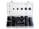 MULTICOMP PRO MP014770 Grommet Assortment, Closed Rubber, 180 Pieces