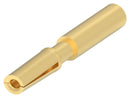 TE CONNECTIVITY T2400012002-000 Heavy Duty Connector Contact, 0.6mm, Ethernet, Socket, Crimp, 1.2 A, Brass