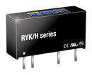 RECOM POWER RYK-0505S/H Isolated Through Hole DC/DC Converter, ITE, 1:1, 1 W, 1 Output, 5 V, 200 mA