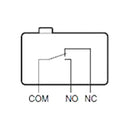 ARATAS SS-10GL13T Microswitch, Subminiature, Simulated Roller Lever, SPDT, Quick Connect, Solder, 10.1 A
