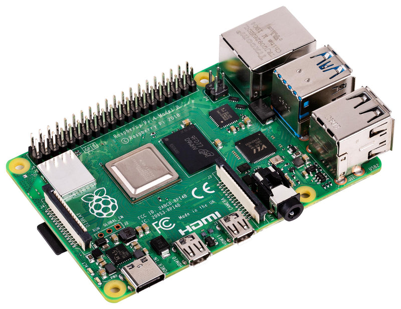 RASPBERRY-PI RPI4-MODBP-8GB SBC, Raspberry Pi4 B 8GB, BCM2711, ARM Cortex-A72, 8GB RAM, MicroSD, Linux, Wifi, 2x micro HDMI GTIN UPC EAN: 0765756931199