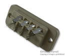 CINCH CONNECTIVITY SOLUTIONS JA7784700000L00 Rectangular Power Connector, 8 Contacts, PCB Mount, Through Hole, Receptacle