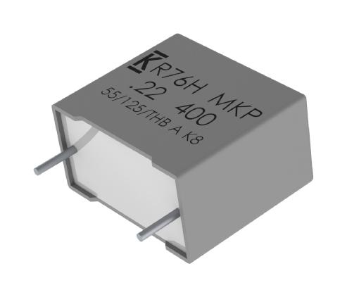 KEMET R76TR333050H3J Power Film Capacitor, Double Metallized PP, Radial Box - 2 Pin, 0.33 &micro;F, &plusmn; 5%, High Frequency