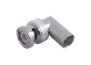HUBER+SUHNER 53"BNC-50-0-1/133"NE RF / Coaxial Adapter, BNC, Plug, BNC, Jack, Right Angle Adapter, 50 ohm 22540657