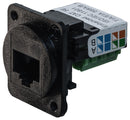 TUK FKSCRDPM Modular Connector, Screw Terminal, D Universal, RJ45 Jack, 1 x 1 (Port), 8P8C, Cat5e