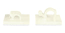HELLERMANNTYTON RA18.NN3P Fastener, Self Adhesive, 18 mm, Nylon 6.6 (Polyamide 6.6), Natural, 28.5 mm, 28.5 mm