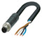 PHOENIX CONTACT 1425025 Power Cable, L Coding, M12 Plug, Free End, 4 Positions, 1.5 m, Power Supplies SAC-4P-M12MSL/ 1,5-105