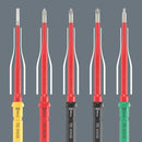 WERA K K VDE 3060 IS 1,0X5,5X157MM TIE SB Interchange Screwdriver, VDE, Slotted, 1 mm x 5.5 mm x 157 mm