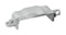HARWIN KA1-9610402 Connector Backshell, Backshell, Harwin Kona KAI-MH1XX05M3 Series 4 Position Connectors, 180&deg;