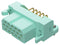 POSITRONIC DF16F4BN/AA RECT PWR CONN, R/A RCPT, 16POS, 3R0W/PCB