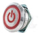 ITW SWITCHES H48M-113R Vandal Resistant Switch, Power Illumination, H48M Series, 19.56 mm, SPDT-DB, Momentary, Round