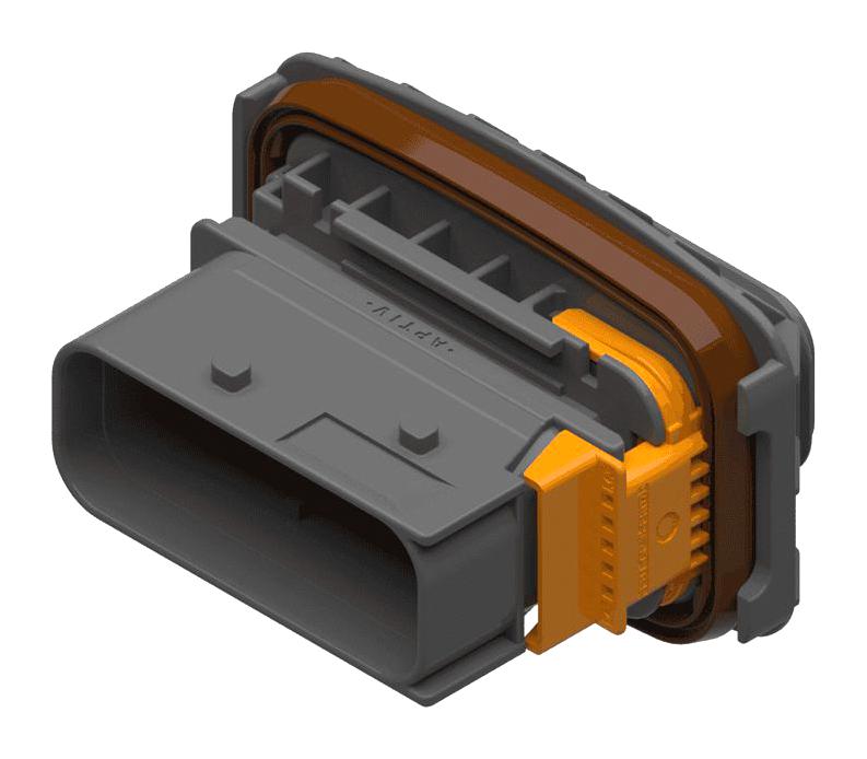 APTIV / DELPHI 33285171 Automotive Connector Housing, CTCS XP 1.5/2.8 Series, Plug, 16 Ways