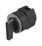 EAO 704.101.018 Switch Actuator, Long Black Lever, EAO 04 Series Selector Switches, IP65, 04 Series