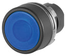 EAO 46-2234.11J0.000 Switch Actuator, Maintained, Flush, Blue, EAO 46 Series 22.3mm Illuminated Pushbutton Switches