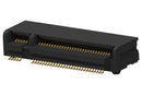 TE CONNECTIVITY 2199230-5 Card Edge Connector, Dual Side, 67 Contacts, Surface Mount, Right Angle