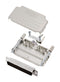AMPHENOL COMMUNICATIONS SOLUTIONS L17DPPK37-M+L717HDC62P D Sub Connector, With Backshell, HD62, High Density, Plug, DPPK-M, 62 Contacts, DC, Solder Cup