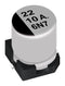 PANASONIC EEE1AA221P SMD Aluminium Electrolytic Capacitor, Radial Can - SMD, 220 &micro;F, 10 V, 2000 hours @ 85&deg;C, Polar