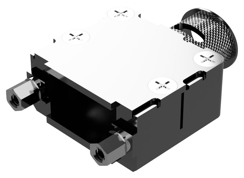 POSITRONIC D9000AWNT20/AA D SUB BACKSHELL, 180DEG, SIZE DE, ALUM