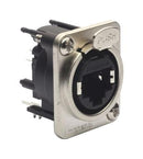 AMPHENOL AUDIO RJX8FD3VB Modular Connector, RJ45 Jack, 1 x 1 (Port), 8P8C, IP40, Panel PCB Mount