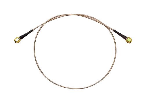 MUELLER ELECTRIC BU-4150029018 RF / Coaxial Cable Assembly, 3GHz, SMA Plug to SMA Plug, RG316, 50 ohm, 18 ", 457.2 mm